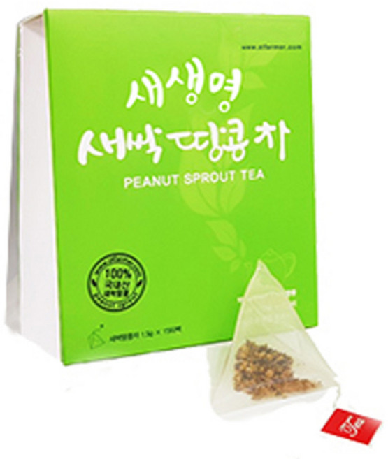 새생명 새싹 땅콩차 1.5g x 15p + 선물박스, 15개입, 15개입, 1개