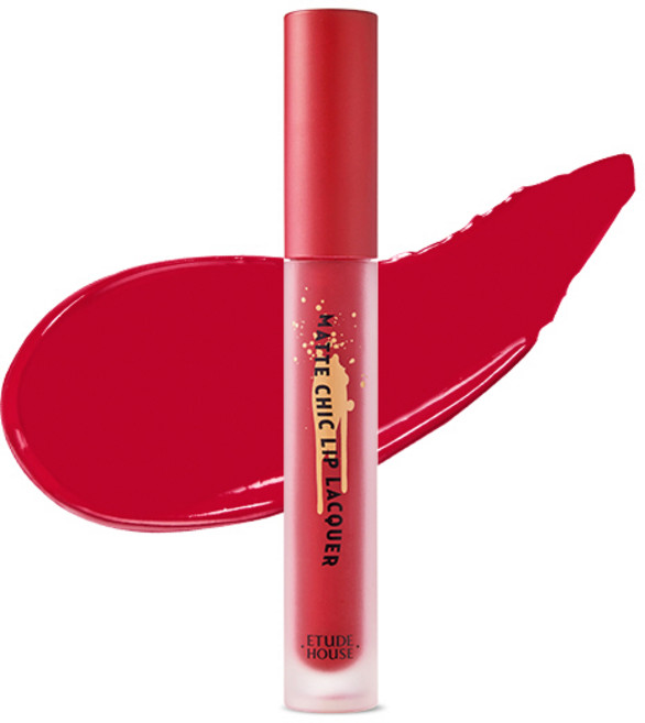 에뛰드하우스 매트 시크 립라커 4g, RD303 워 아이니 레드, 1개