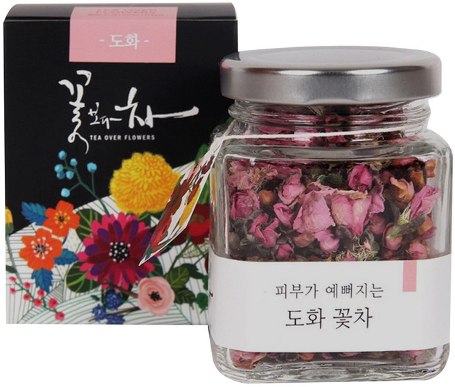 꽃보다차 듬직한 도화 꽃차, 3g, 1개입, 1개