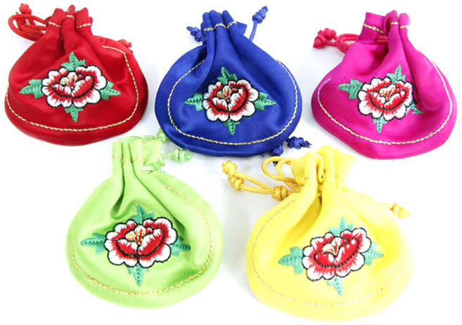 해피툴 오곡복주머니 소 5p, 혼합 색상, 1세트