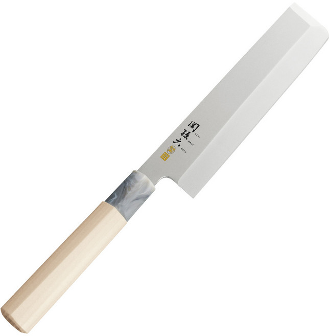 세키마고로쿠 긴주ST 일본식 식칼 얇은 칼날, 1개, 혼합 색상