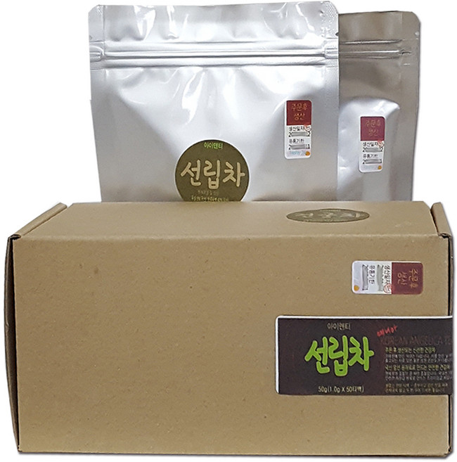 아이앤티 국산 선립차, 1g, 50개입