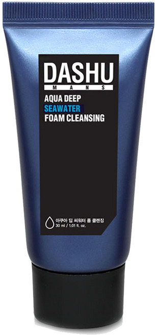 다슈 아쿠아 딥 씨 워터 폼클렌징, 30ml, 1개