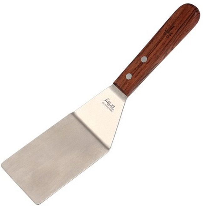 제우스 사각 스페치 나무 뒤집개 소, 혼합 색상, 1개