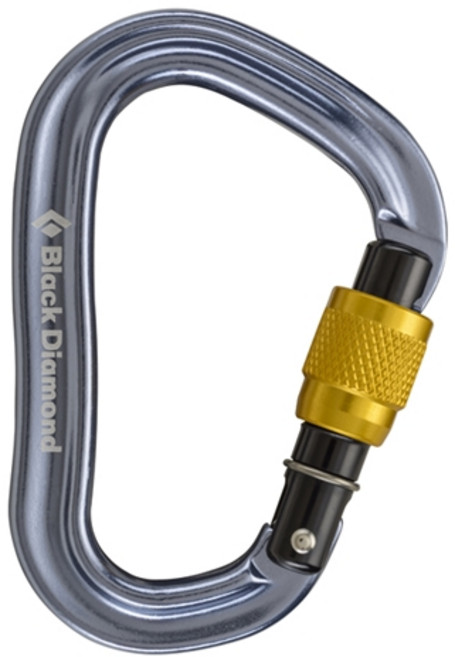 블랙다이아몬드 베이퍼락 스크류게이트 카라비너, 혼합색상, 1개