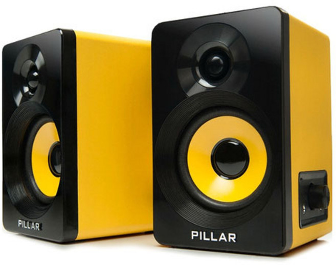 필라 컴소닉 2채널 앰프내장형 스피커, CS-30, 혼합 색상