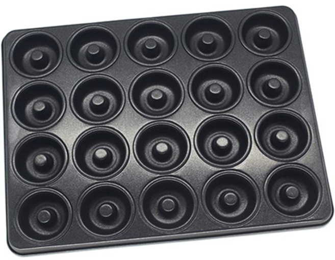 베이커리 사바린 20구 빵 도넛팬, 1개