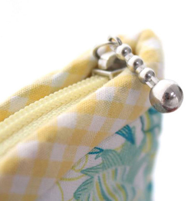 YKK 슬림 코일 지퍼, 옐로우, 4개