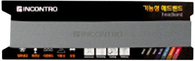 인콘트로 기능성 헤드밴드, 멜란지회색, 1개