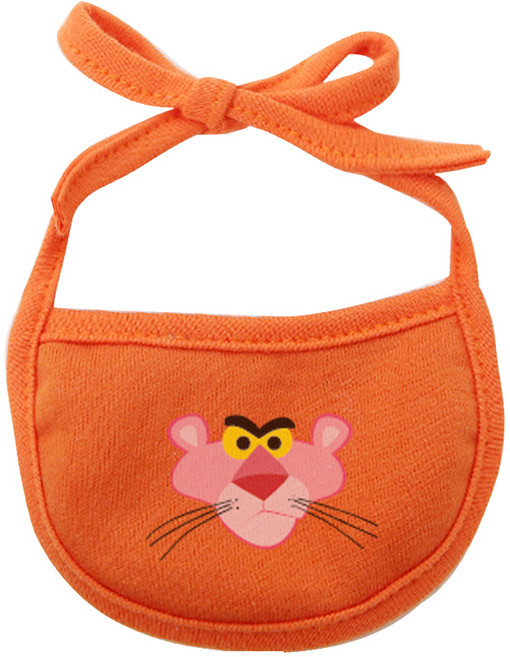 이츠독 강아지 턱받이 핑크팬더E S, 주황, 1개