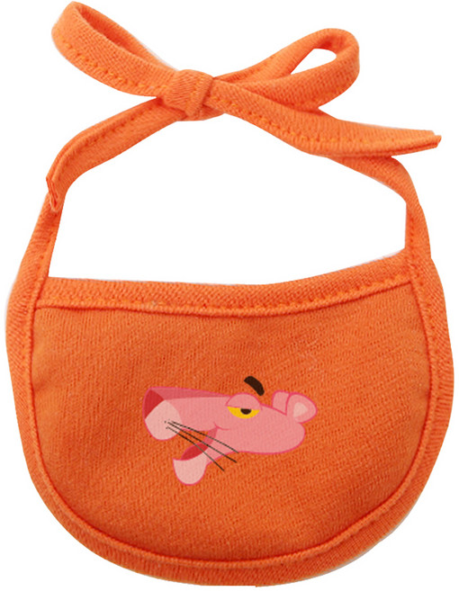 이츠독 강아지 턱받이 핑크팬더J XL, 주황, 1개