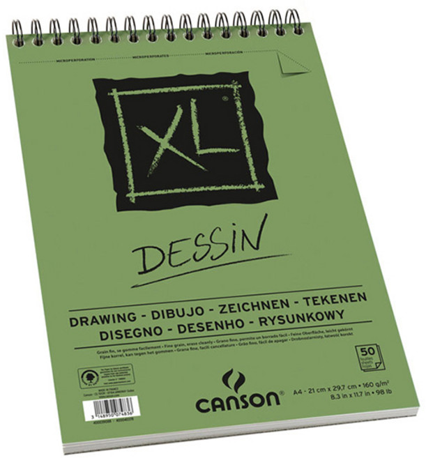 캔손 XL Drawing 스케치북 160g, A4, 1개