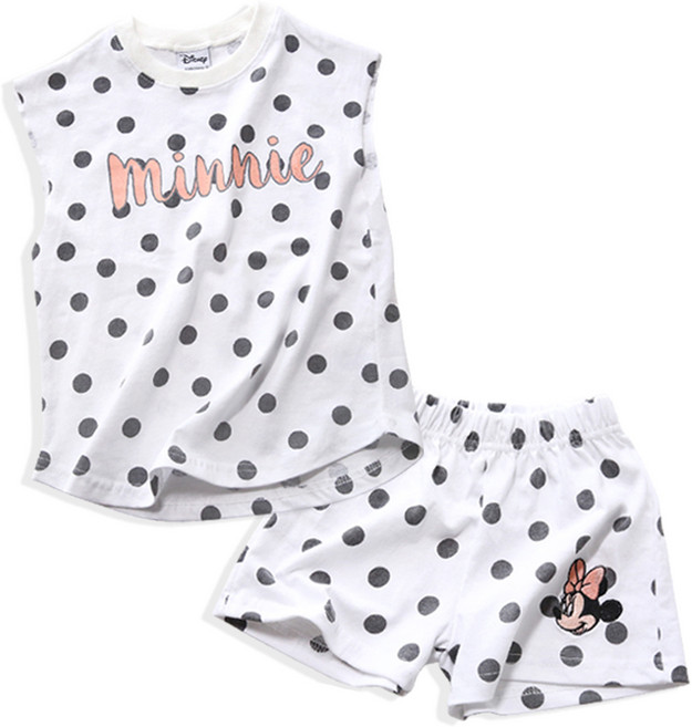 리틀래빗 남아용 나시 동글 미니 상하복 세트