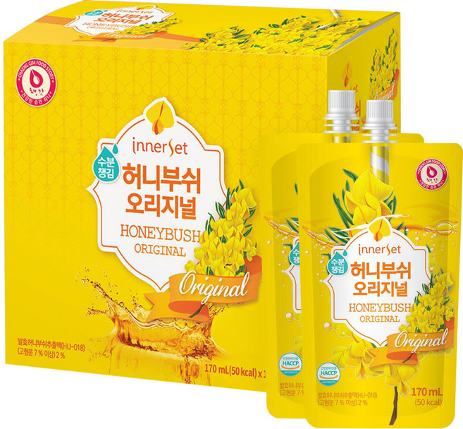 이너셋 허니부쉬 오리지널 음료, 170ml, 10개