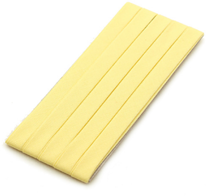 앙앙 코튼캔디 바이어스테이프 10mm, 7크림레몬, 2개