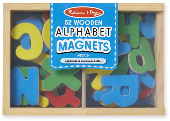 멜리사앤더그 알파벳 자석 블록 퍼즐 MD0448, 1개, 52피스