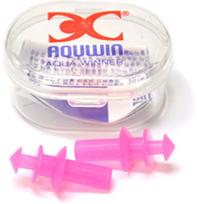 아쿠윈 팽이형 실리콘 귀마개 SME01, PINK, 1세트