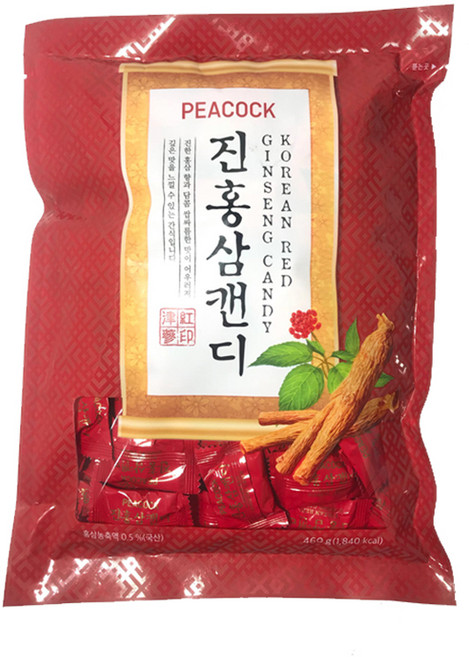 청우식품 진홍삼캔디, 460g, 1개