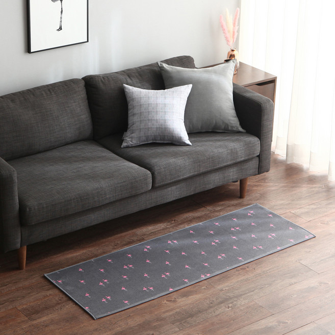 타카타카 애니멀 소프트터치 주방매트, 미스밍고 그레이