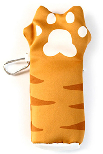 필립로지스틱 캐츠쏠 소프트 필통, 브라운, 1개