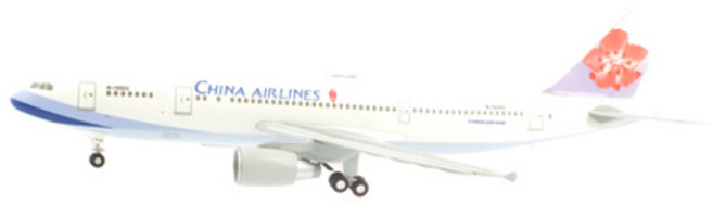 HOGANWINGS 1/200 A300-600R 中華航空 飛機壓鑄模型 HG360519WH, 混色