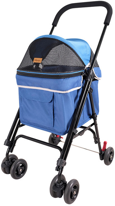 이비야야 에스트로 미니펫 유모차 FS1732, Blue, 1개