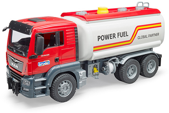 bruder MAN TGS 油罐卡車 可動玩具 BR03775, 混合顏色