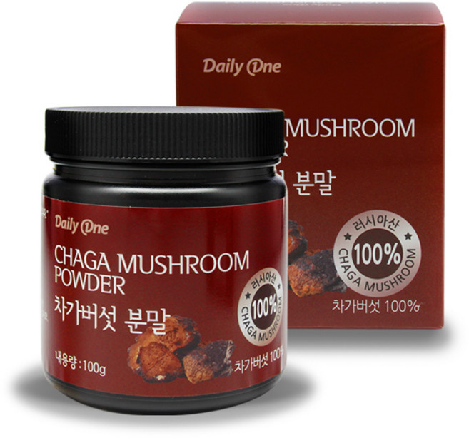 데일리원 차가버섯 분말, 100g, 1개