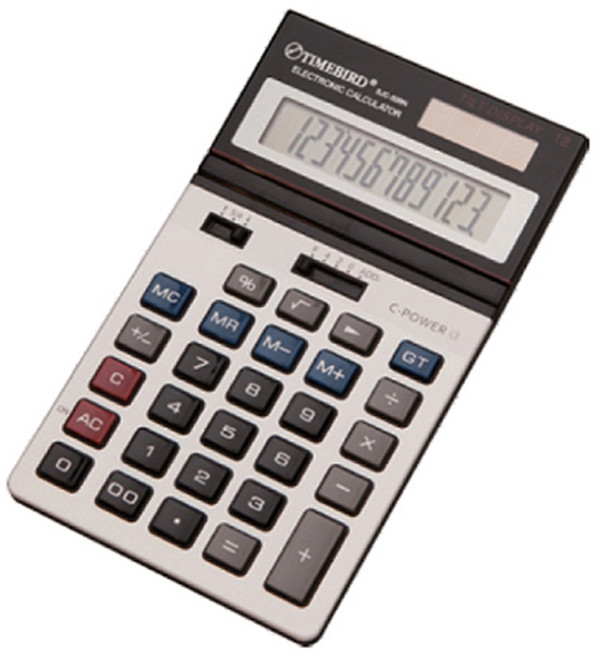 타임버드 사무용 전자 계산기 SJC-509N, 혼합 색상, 1개