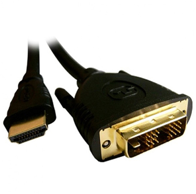 라인업시스템 DVI-HDMI 케이블 LS-DVI19M-HDMI, 1개, 3m