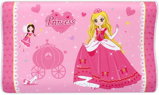 디자인엔스토리 아동 메모리폼 베개, 프린세스