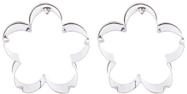 스탠 벚꽃 쿠키커터기, 2개