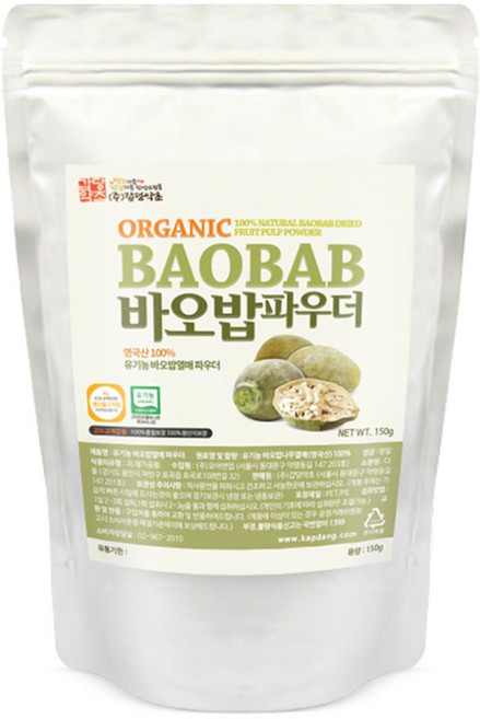 갑당약초 바오밥열매 파우더, 150g, 1개