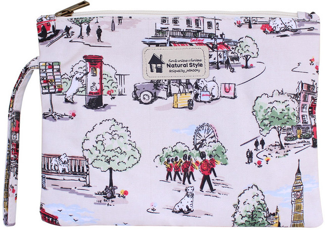 퍼닉 유니크 손잡이 파우치