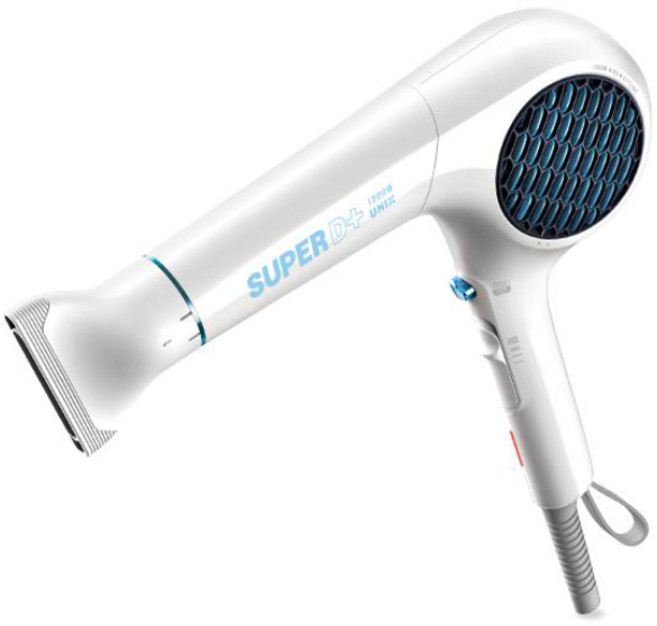 유닉스 SUPER D+ 헤어드라이어 1800W, UN-A3001, 혼합색상