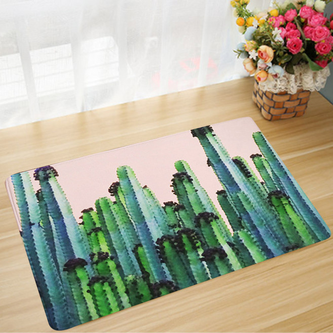 스윗리빙 선인장나뭇잎 시리즈 주방 다용도 발매트, 02