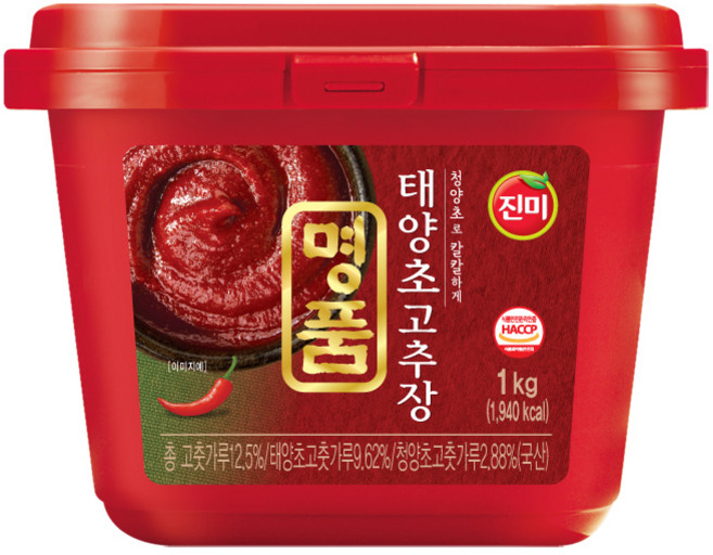 진미 명품 태양초 고추장, 1kg, 1개