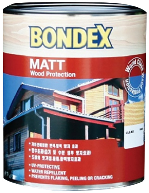 본덱스 MATT 스테인 375ml 738다크월넛, 1개