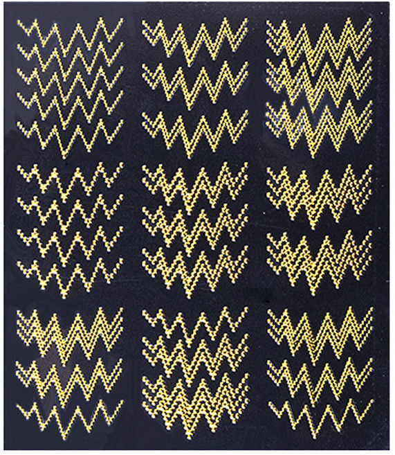 이엘피코리아 이코 네일스티커, 스냅메탈DP08, 1개