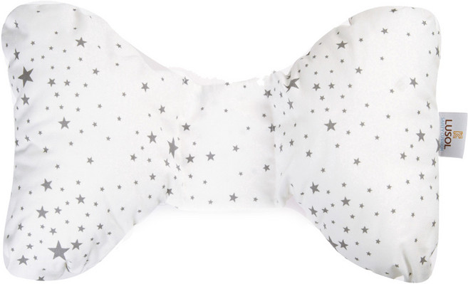 루솔 아기목보호 쿠션, 화이트 스타즈