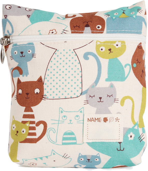 루솔 약 파우치, 해피캣(블루)