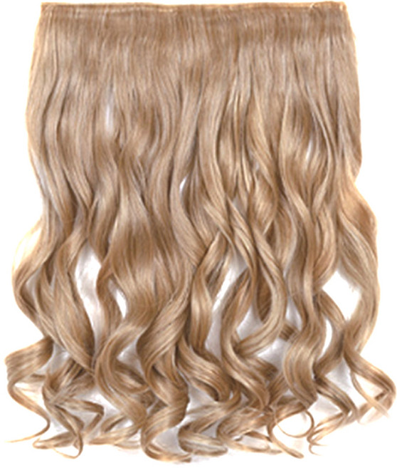 뷰티팝 뒷머리 웨이브 펌 부분 가발, 16, 1개