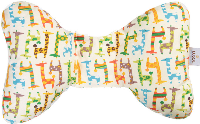 루솔 아기목보호 쿠션, 아기기린