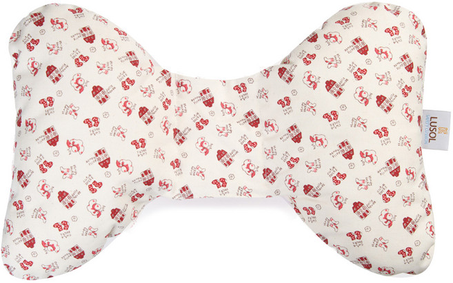 루솔 아기목보호 쿠션, 큐티돌스(핑크)