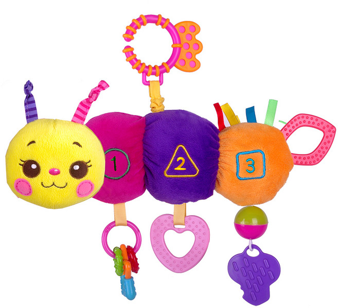 꿈나라 유모차 장난감 애벌레, 루나, 1개