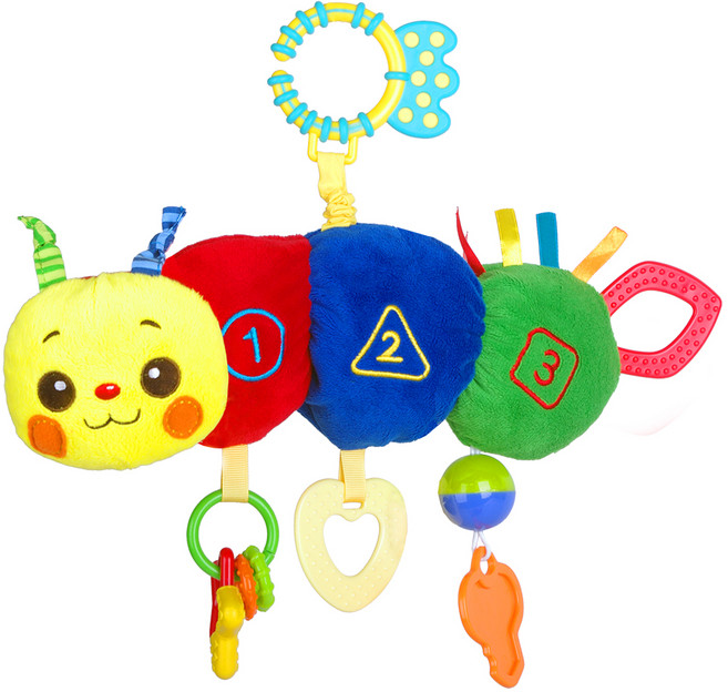 꿈나라 유모차 장난감 애벌레, 루키, 1개