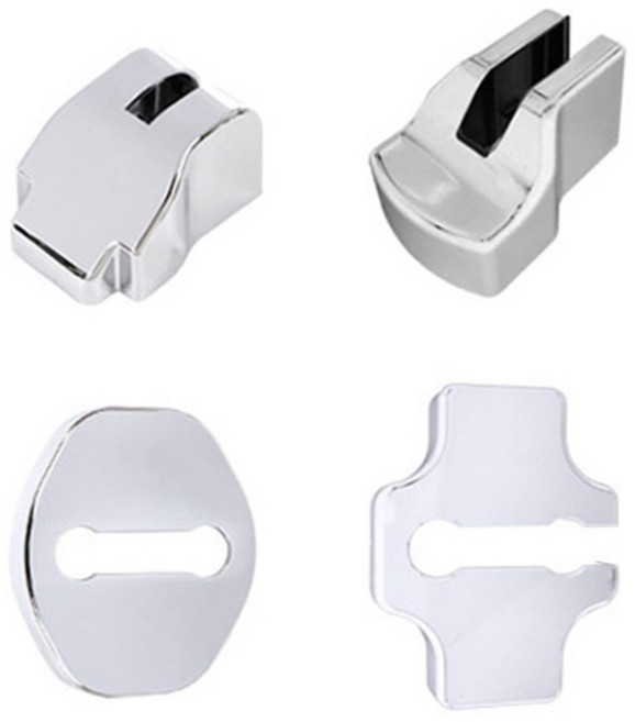 아트로마 LF 쏘나타 뉴 라이즈 도어스트라이커 + 도어체커 커버, 크롬