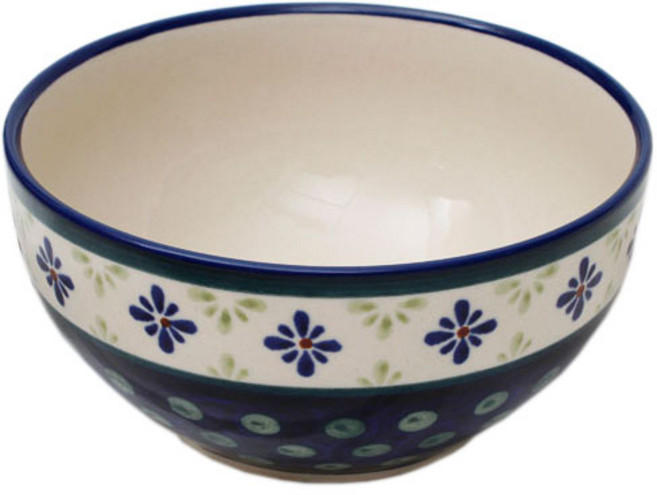 ZAKLADY CERAMICZNE BOLESLAWIEC 波蘭餐碗, 1837-297A(藍色), 1個