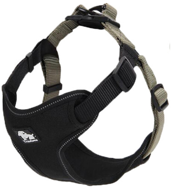 제제펫 투 톤 반려견 하네스, G120PDRH005, 1개