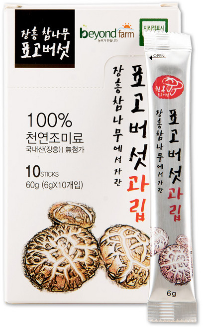 정남진장흥농협 표고버섯 분말 과립형, 60g, 1개